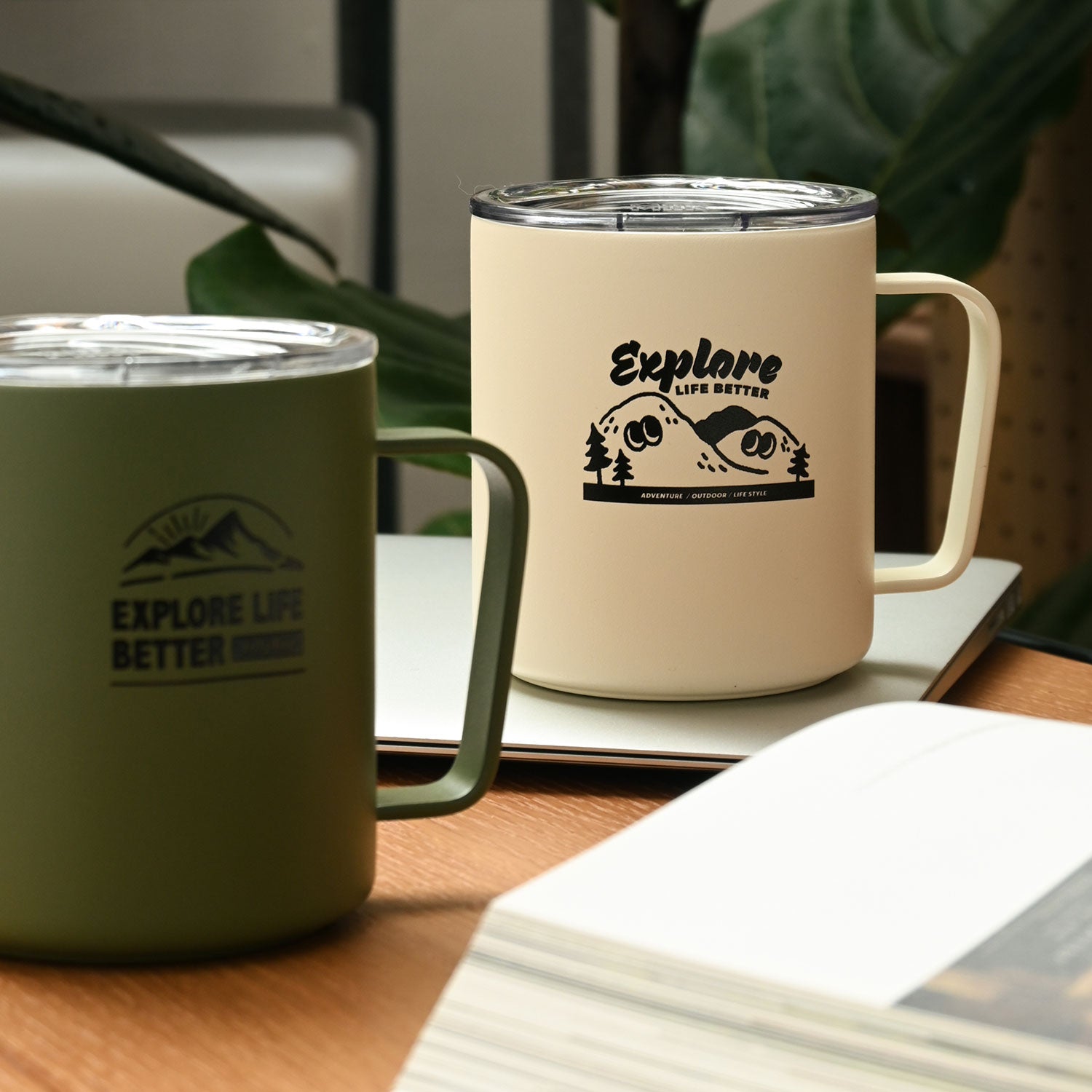 MiiR x bitplay 雙層真空保溫馬克杯 12oz/354ml 軍綠色